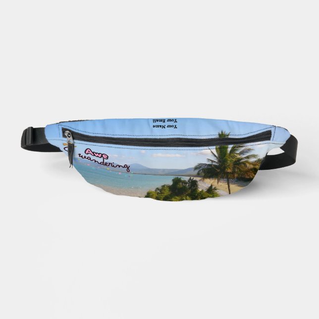 Personalisierter Strand von Cairns Bauchtasche (Vorderseite)