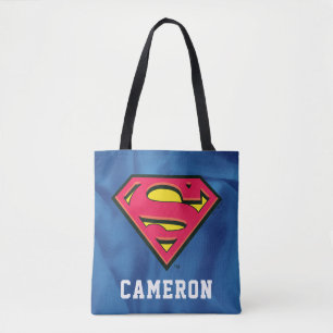 Personalisierter Superman S-Shield   Klassisches L Tasche