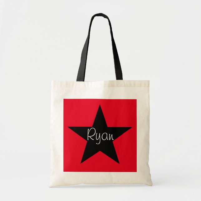 Personalisierter Superstern-kleine Tasche (Vorne)