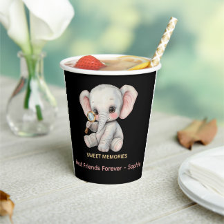 Personalisierter Süßer Erinnerungen Elefant Becher