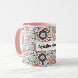 Personalisierter süßer Küchenbecher Tasse