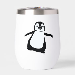 Personalisierter süßer Pinguin mit eigenem Namen