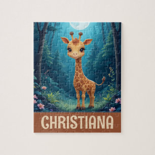 Personalisierter süßer skurriler Giraffe