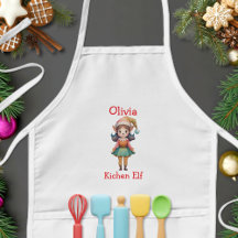 Personalisierter süßer Weihnachtself