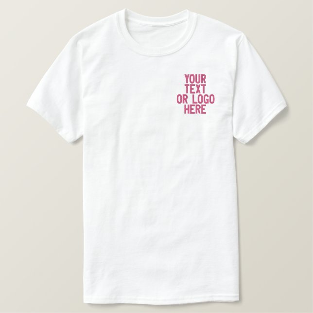 Personalisierter T - Shirt (Design vorne)