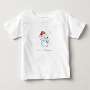 Personalisierter T - Shirt "Erste Weihnachten"