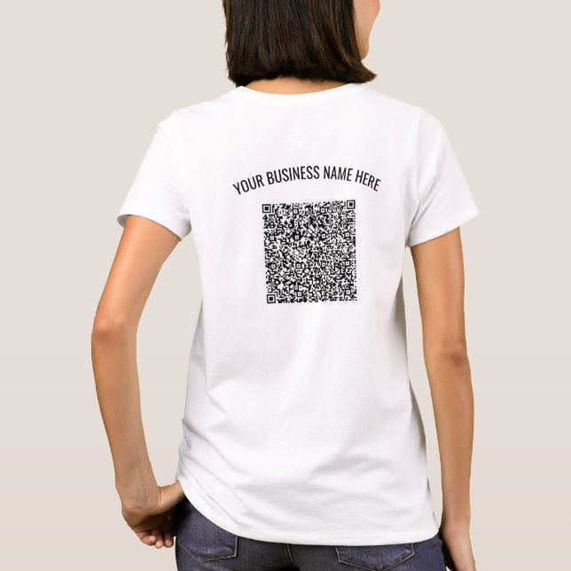 Personalisierter T - Shirt für benutzerdefinierten (Rückseite)