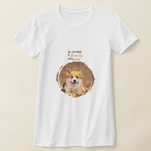 Personalisierter T - Shirt für Heimtiere Foto (Ablage )