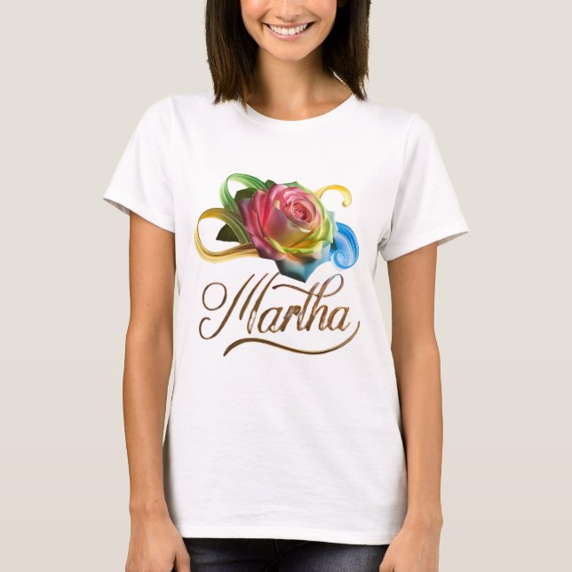 Personalisierter T - Shirt von Frauen mit farbenfr (Vorderseite)