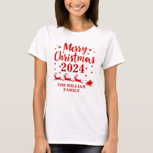Personalisierter T - Shirt zu Weihnachten