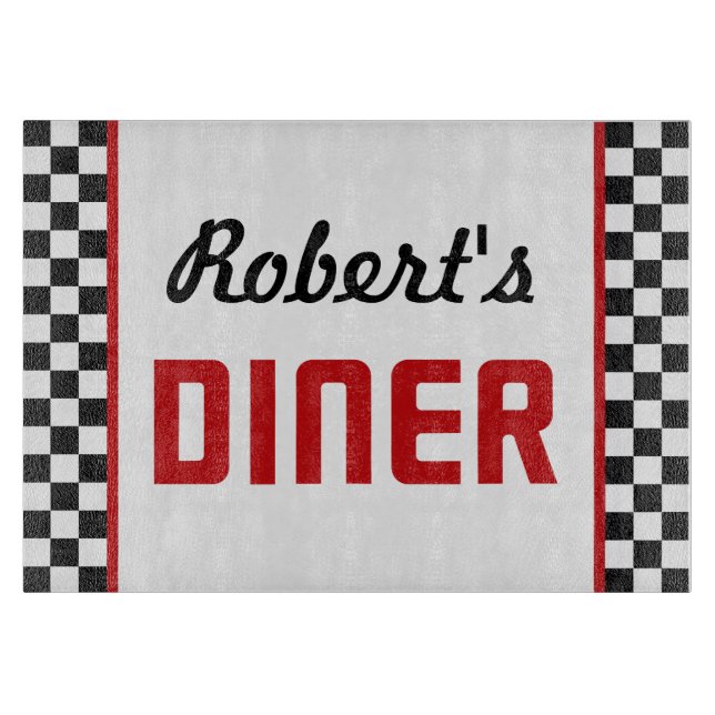 Personalisierter Tafelschneider Schneidebrett (Vorderseite)