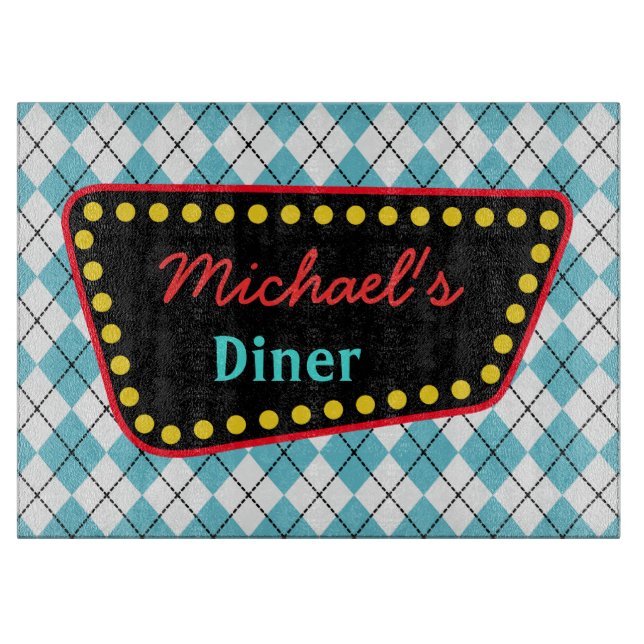 Personalisierter Tafelschneider Schneidebrett (Vorderseite)