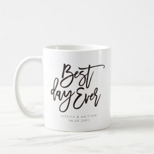 Personalisierter Tag der Kalligraphie Kaffeetasse
