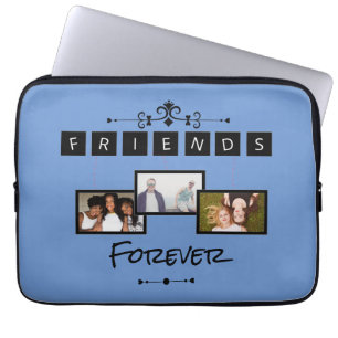 Personalisierter Tag des Freundschaftstages Foto-C Laptopschutzhülle