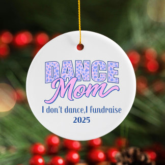 Personalisierter Tanz Mama Ornament, Funny Dance P Keramik Ornament