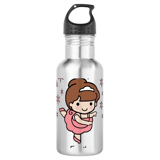 Personalisierter Tanz Trinkflasche (Vorderseite)