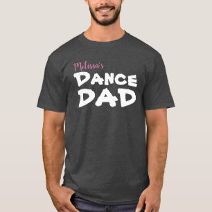 Personalisierter Tanz-Vater T-Shirt