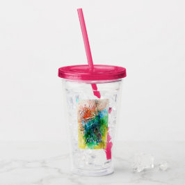 Personalisierter Tänzer Acryltrinkbecher