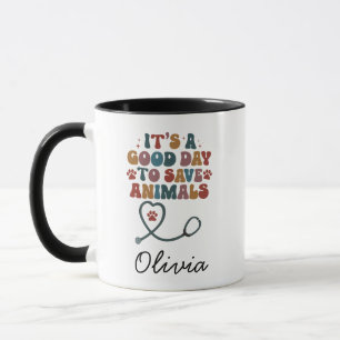Personalisierter Tasse für Tierärzte, Maßgeschneid