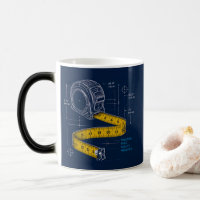 Personalisierter Tasse für Zimmermann 'Doppelt mes