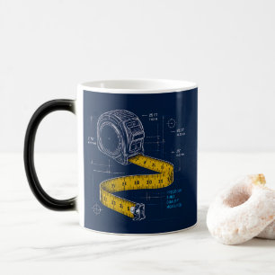 Personalisierter Tasse für Zimmermann 'Doppelt mes
