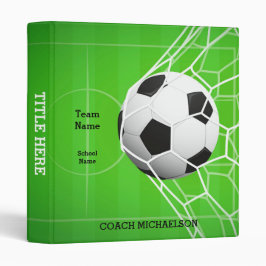 Personalisierter Teamname Fußball-Ball (nur 1 Zoll 2,5 Cm Ordner