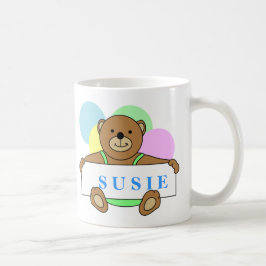 Personalisierter Teddy-Bärn-Entwurf Kaffeetasse