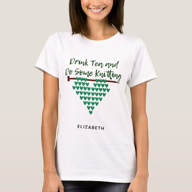 Personalisierter Tee trinken und ein bisschen stri (Vorderseite)