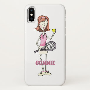 Personalisierter Tennisspieler Case-Mate iPhone Hülle