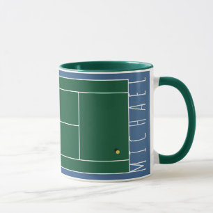 Personalisierter Tennistassen-Mug Tasse