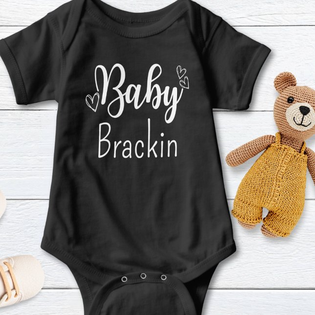 Personalisierter Text für Baby Unisex Strampler (Von Creator hochgeladen)