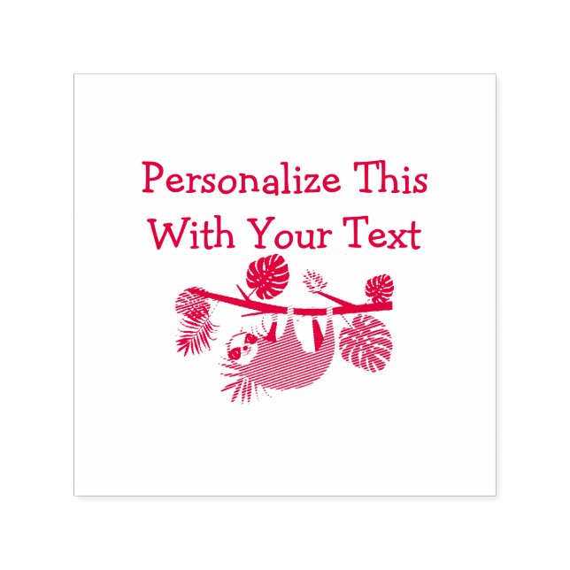 Personalisierter Textspass Permastempel (Design)