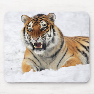 Personalisierter Tiger-wildes Tier Mousepad