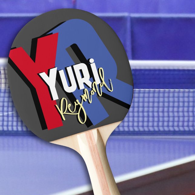 Personalisierter Tischtennisspieler Tischtennis Schläger (Von Creator hochgeladen)