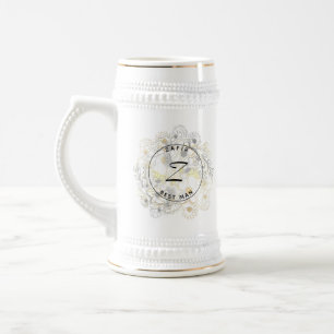 Personalisierter Trauzeuge Bierglas