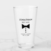 Personalisierter Trauzeuge Geschenk Moderne Tuxedo