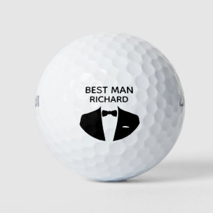 Personalisierter Trauzeuge Golfball