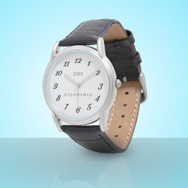 Personalisierter Trauzeuge Hochzeit Brautparty Beo Armbanduhr