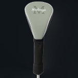 Personalisierter Treiber für den Monogram-Namen  Golf Headcover<br><div class="desc">Personalisierte Mit Monogramm Golf Club Driver Cover mit Name und Initial Letter in einer modernen und einzigartigen Schriftart-Kombination in hellbeige-weiß mit einem subtilen und raffinierten femininen Look. Custom Driver Covers sind großartige Geschenke für Mama,  Oma,  Ehefrau und Brautmädchen oder Ihre Freunde im Golfteam.</div>