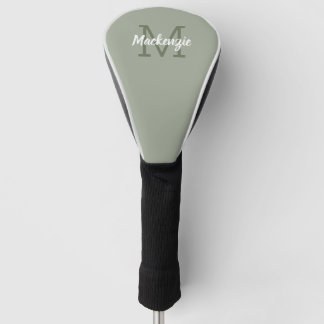 Personalisierter Treiber für den Monogram-Namen  Golf Headcover