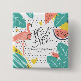 Personalisierter tropischer button