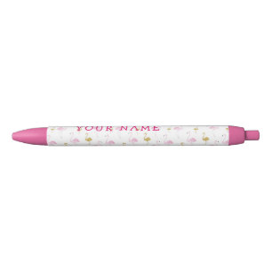 Personalisierter tropischer Flamingo-Stift Kugelschreiber