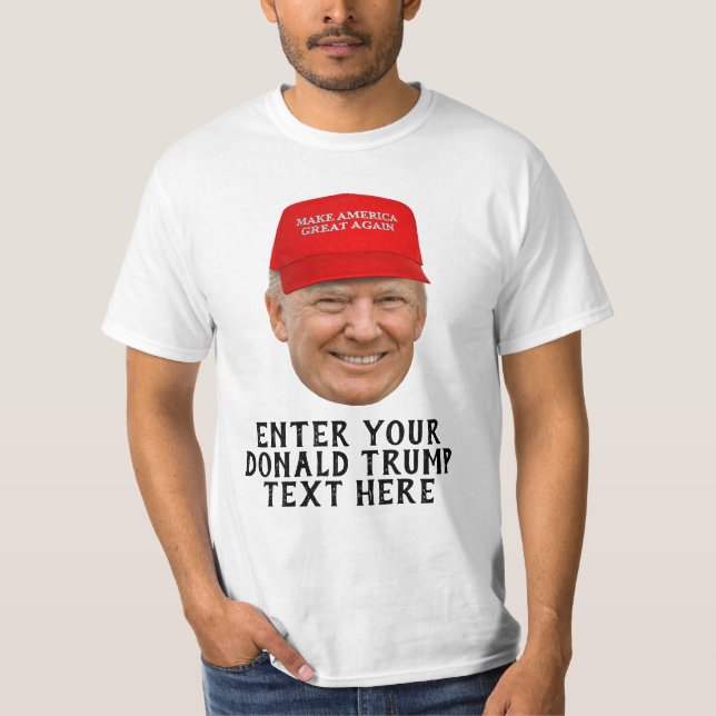 PERSONALISIERTER TRUMP-MAGA T-Shirt (Vorderseite)