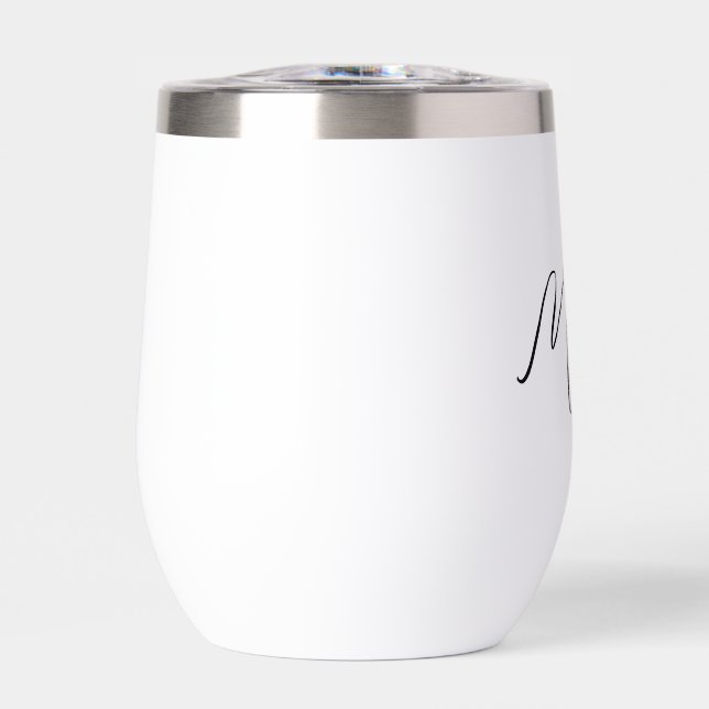 Personalisierter Tumbler11oz, Insulated Tumbler, C (Vorderseite)