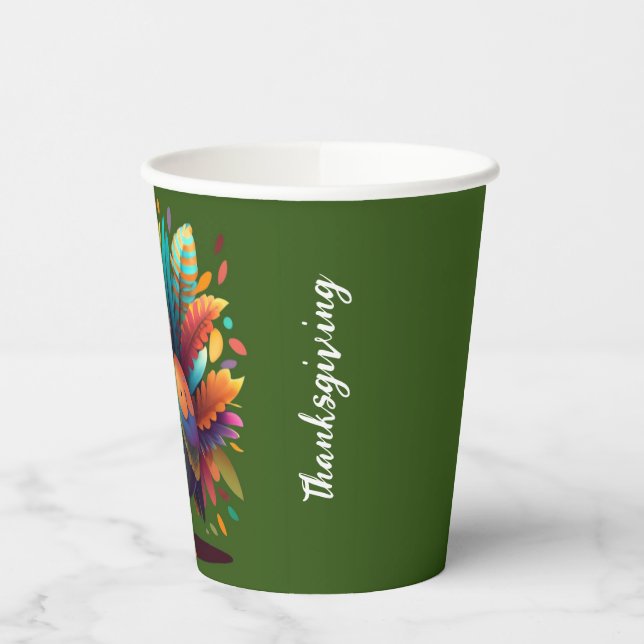 Personalisierter Tumbler mit der Türkei Pappbecher (Links)