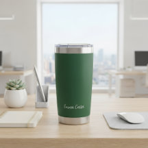 Personalisierter Tumbler mit Namen, individueller