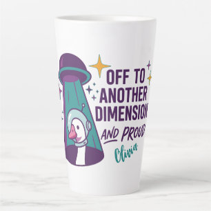 Personalisierter UFO-Gans-Becher, Lustiges Weltrau Milchtasse