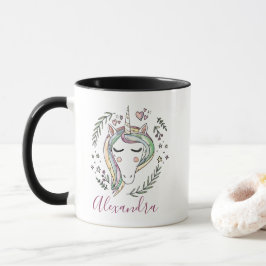 Personalisierter Unicorn-TasseWatercolor Tasse
