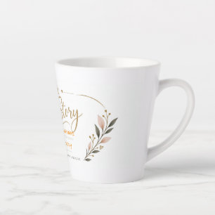 Personalisierter Unsere Liebesgeschichte Becher - Milchtasse