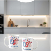 Personalisierter USA-patriotischer Becher